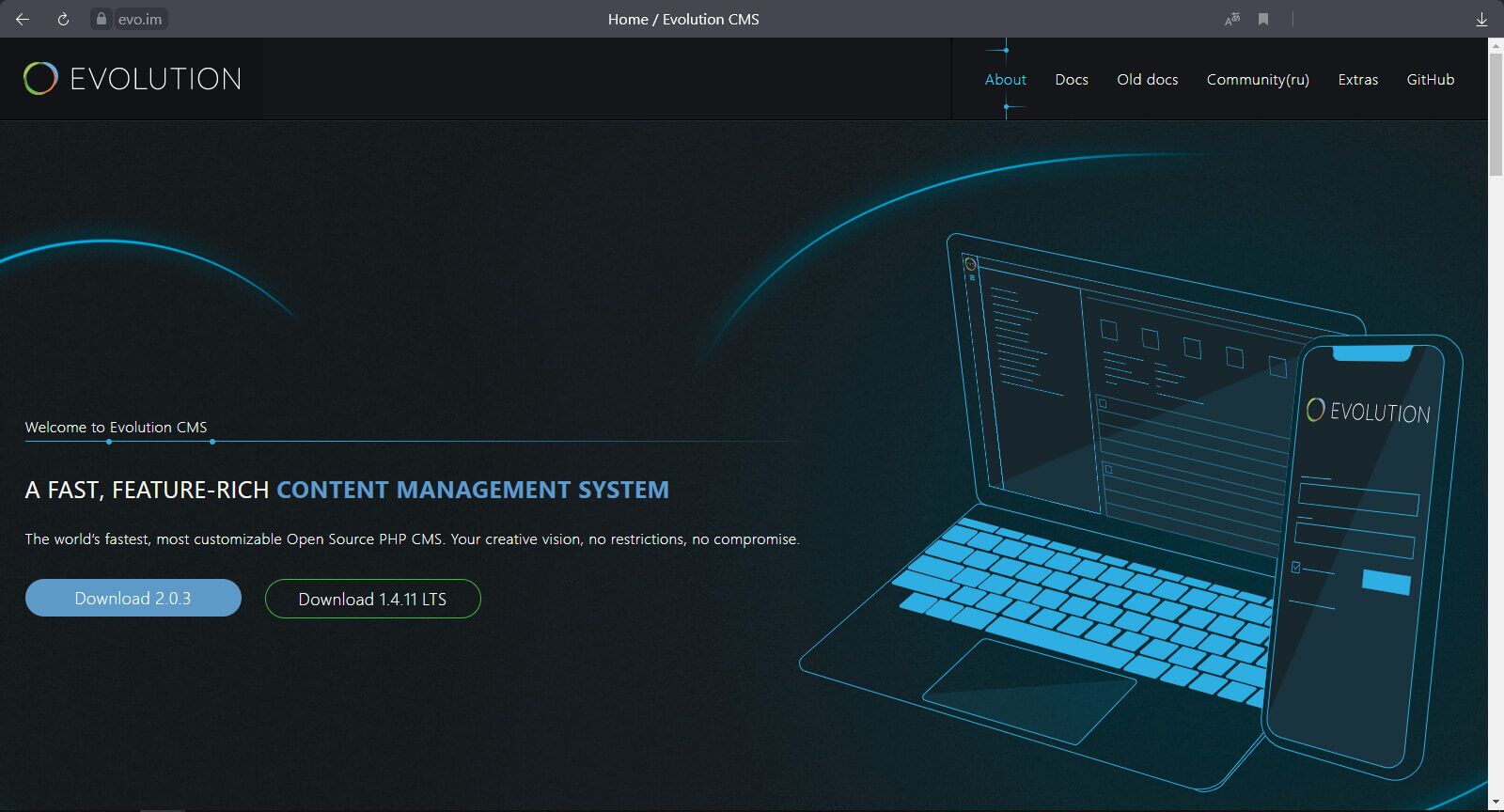 Система управления контентом Evolution