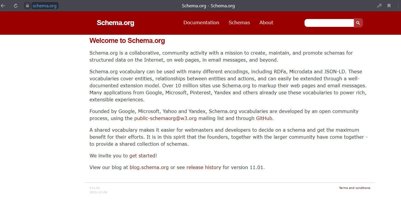 Микроразметка Schema