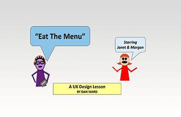 "Ешьте меню"